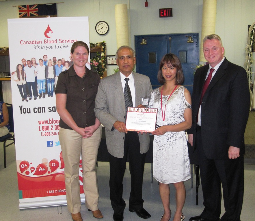 Sant Nirankari Mission Awarded as National Partner by Canadian Blood Services